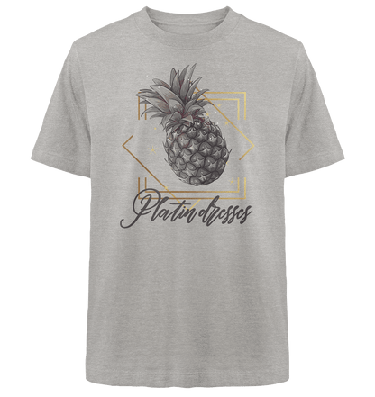 Platin Ananas - Heavy Oversized Organic Shirt - ArtfulShenwyn