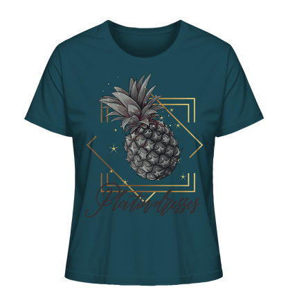 Platin Ananas - Ladies Organic Shirt - ArtfulShenwyn