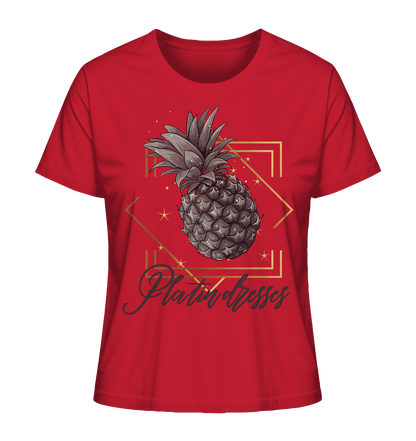 Platin Ananas - Ladies Organic Shirt - ArtfulShenwyn