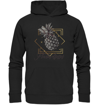 Platin Ananas - Organic Basic Hoodie - ArtfulShenwyn