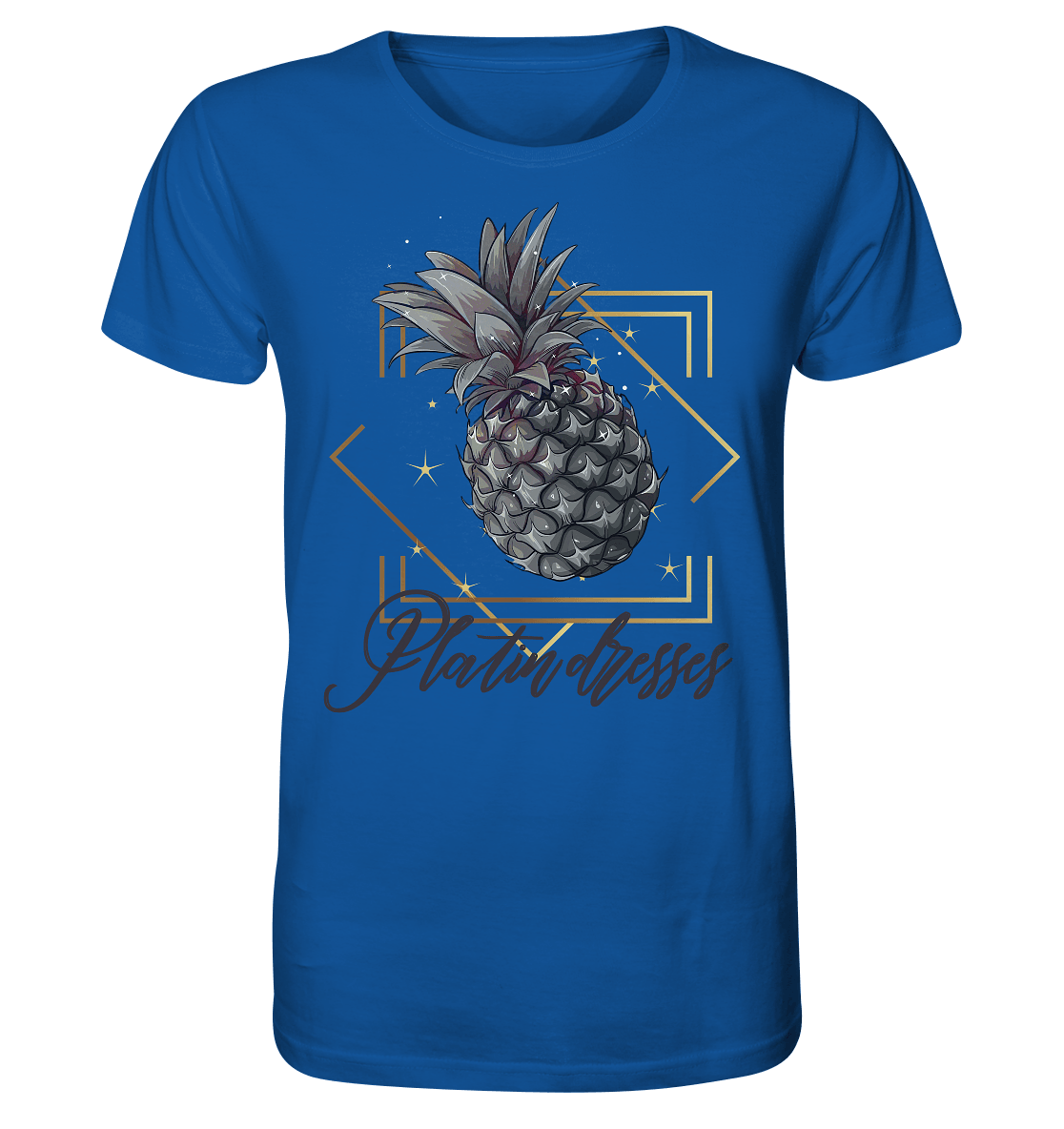 Platin Ananas - Organic Basic Shirt - ArtfulShenwyn