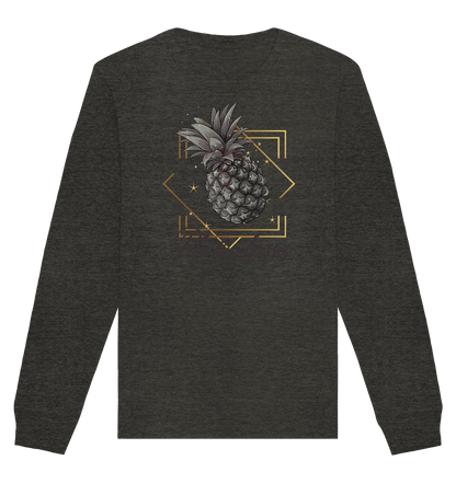 Platin Ananas - Organic Basic Unisex Sweatshirt - ArtfulShenwyn