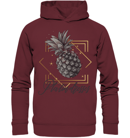 Platin Ananas - Organic Fashion Hoodie - ArtfulShenwyn