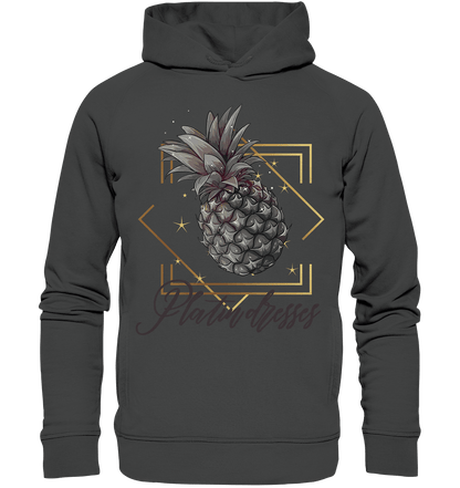 Platin Ananas - Organic Fashion Hoodie - ArtfulShenwyn