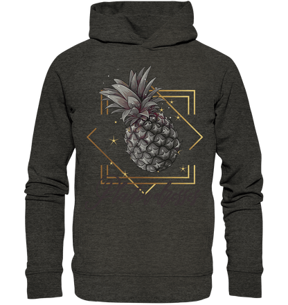 Platin Ananas - Organic Fashion Hoodie - ArtfulShenwyn