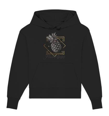 Platin Ananas - Organic Oversize Hoodie - ArtfulShenwyn