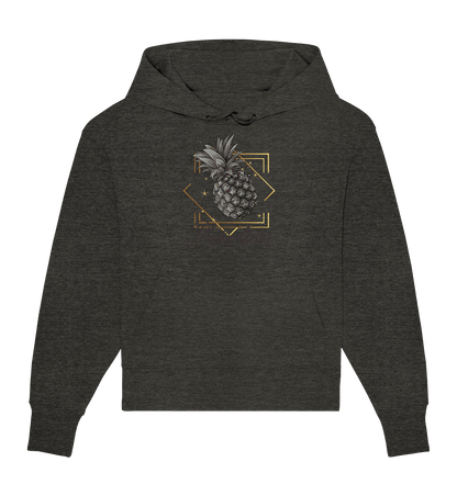 Platin Ananas - Organic Oversize Hoodie - ArtfulShenwyn