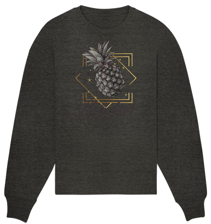 Platin Ananas - Organic Oversize Sweatshirt - ArtfulShenwyn