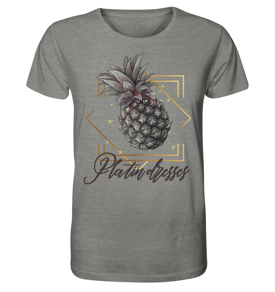 Platin Ananas - Organic Shirt - ArtfulShenwyn