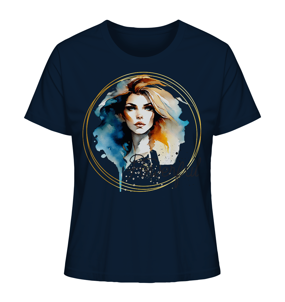 Powerful Queen - Ladies Organic Shirt - ArtfulShenwyn