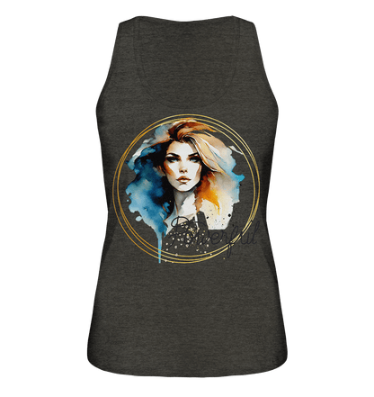 Powerful Queen - Ladies Organic Tank-Top - ArtfulShenwyn