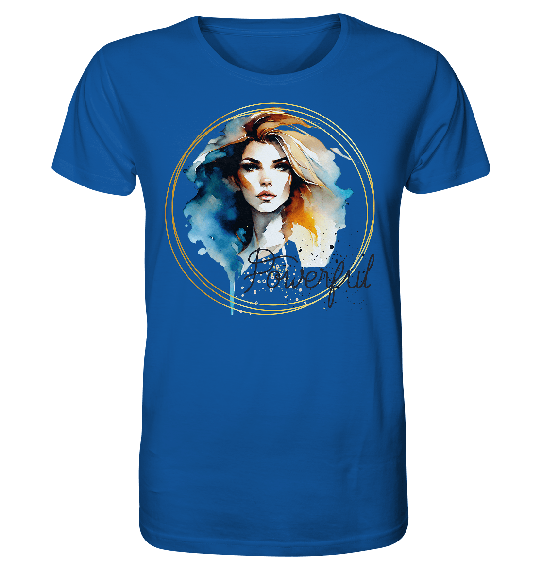 Powerful Queen - Organic Basic Shirt - ArtfulShenwyn