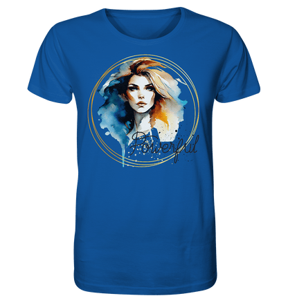 Powerful Queen - Organic Basic Shirt - ArtfulShenwyn