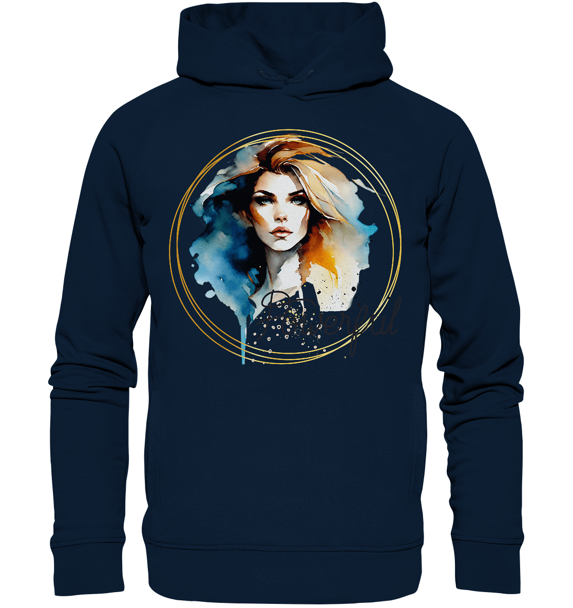 Powerful Queen - Organic Fashion Hoodie - ArtfulShenwyn