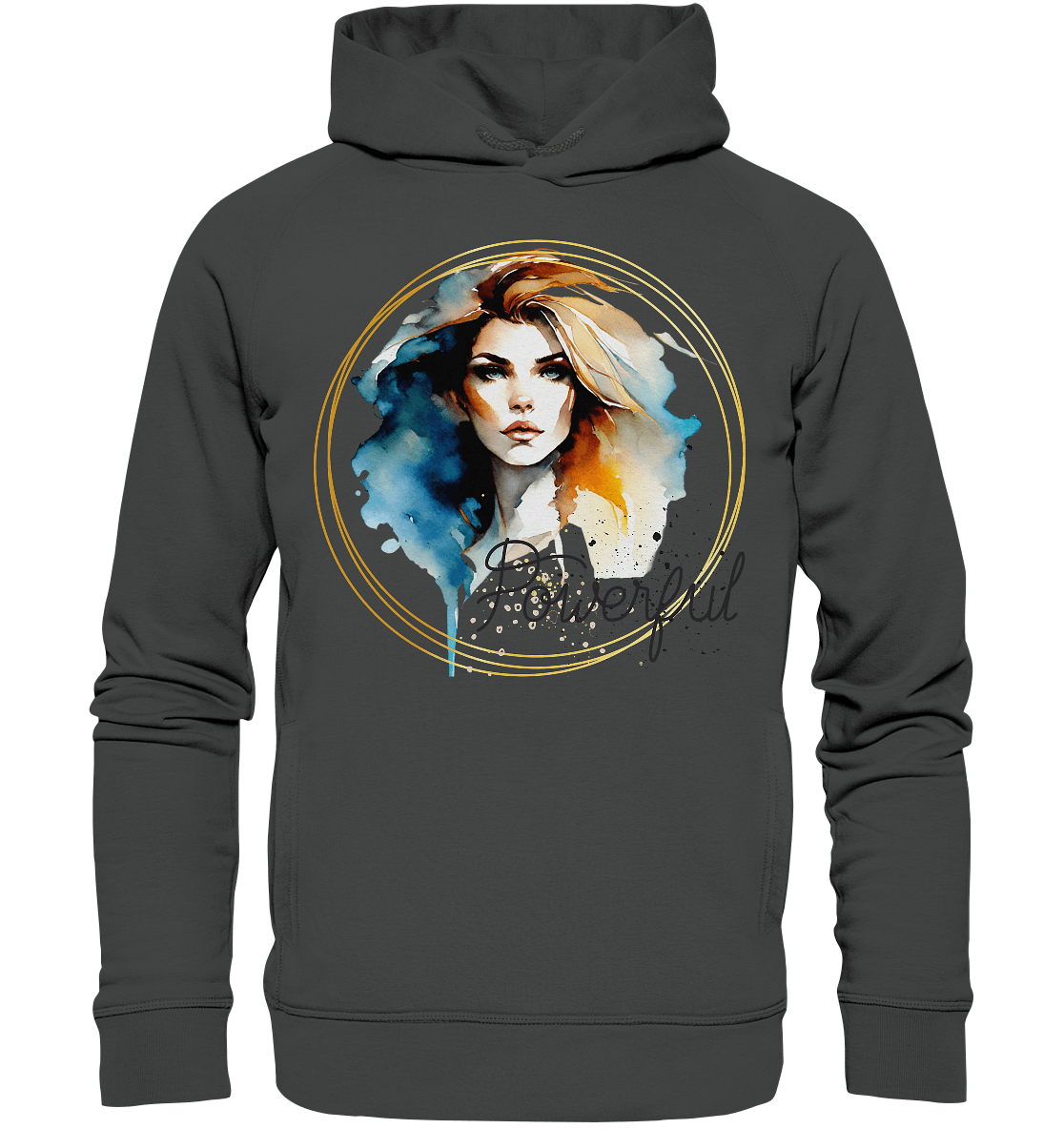 Powerful Queen - Organic Fashion Hoodie - ArtfulShenwyn