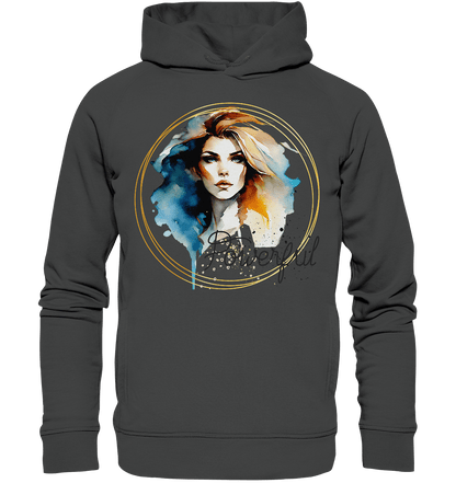 Powerful Queen - Organic Fashion Hoodie - ArtfulShenwyn