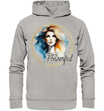 Powerful Queen - Organic Fashion Hoodie - ArtfulShenwyn