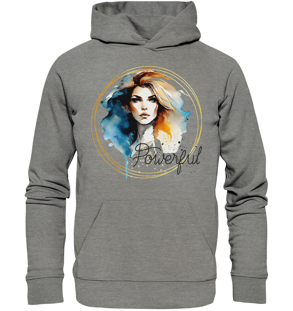 Powerful Queen - Organic Hoodie - ArtfulShenwyn