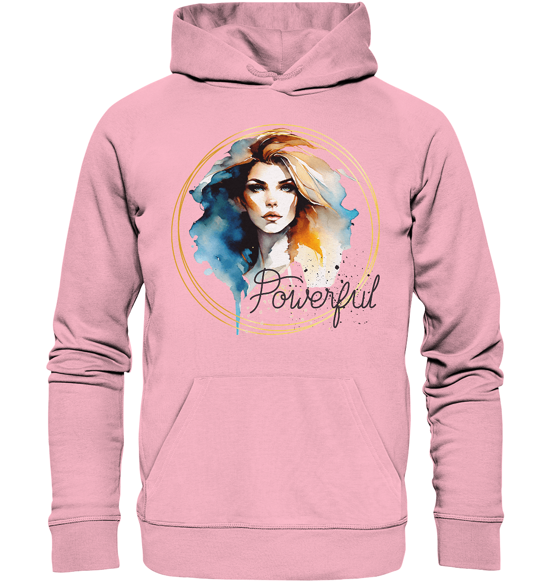 Powerful Queen - Organic Hoodie - ArtfulShenwyn