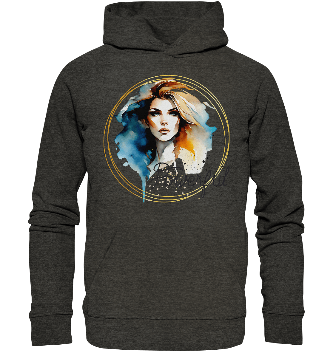 Powerful Queen - Organic Hoodie - ArtfulShenwyn