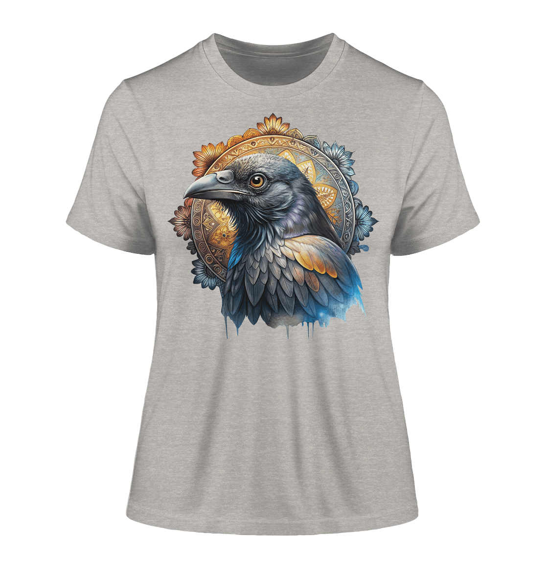 Rabe Mandala - Fitted Ladies Organic Shirt - ArtfulShenwyn