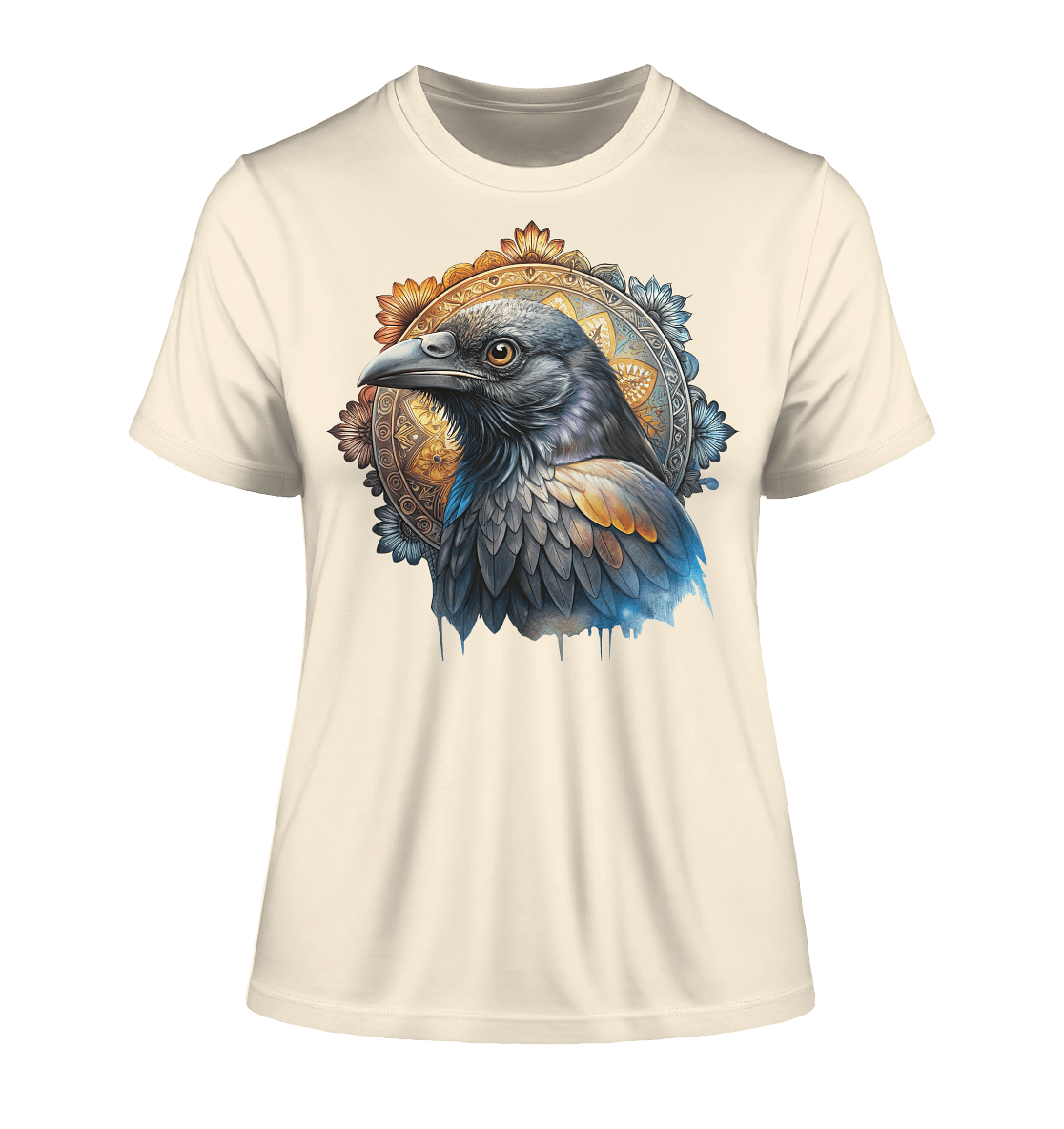 Rabe Mandala - Fitted Ladies Organic Shirt - ArtfulShenwyn