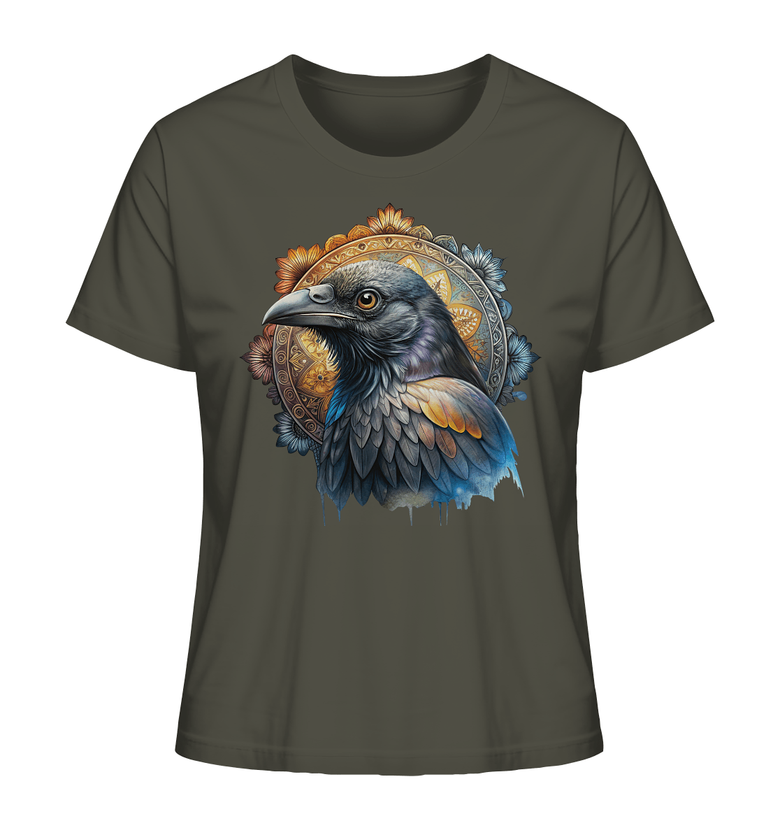 Rabe Mandala - Ladies Organic Shirt - ArtfulShenwyn