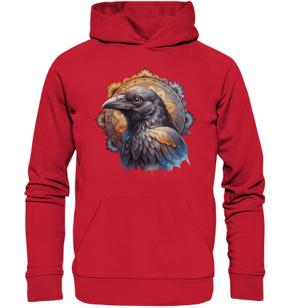 Rabe Mandala - Organic Basic Hoodie - ArtfulShenwyn