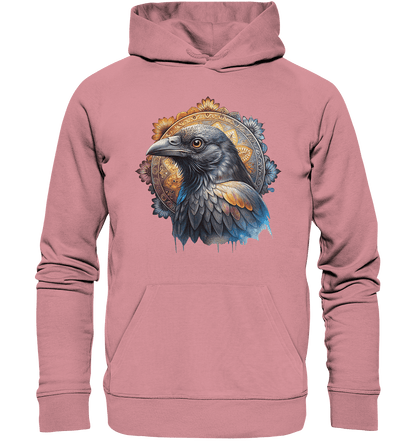 Rabe Mandala - Organic Basic Hoodie - ArtfulShenwyn