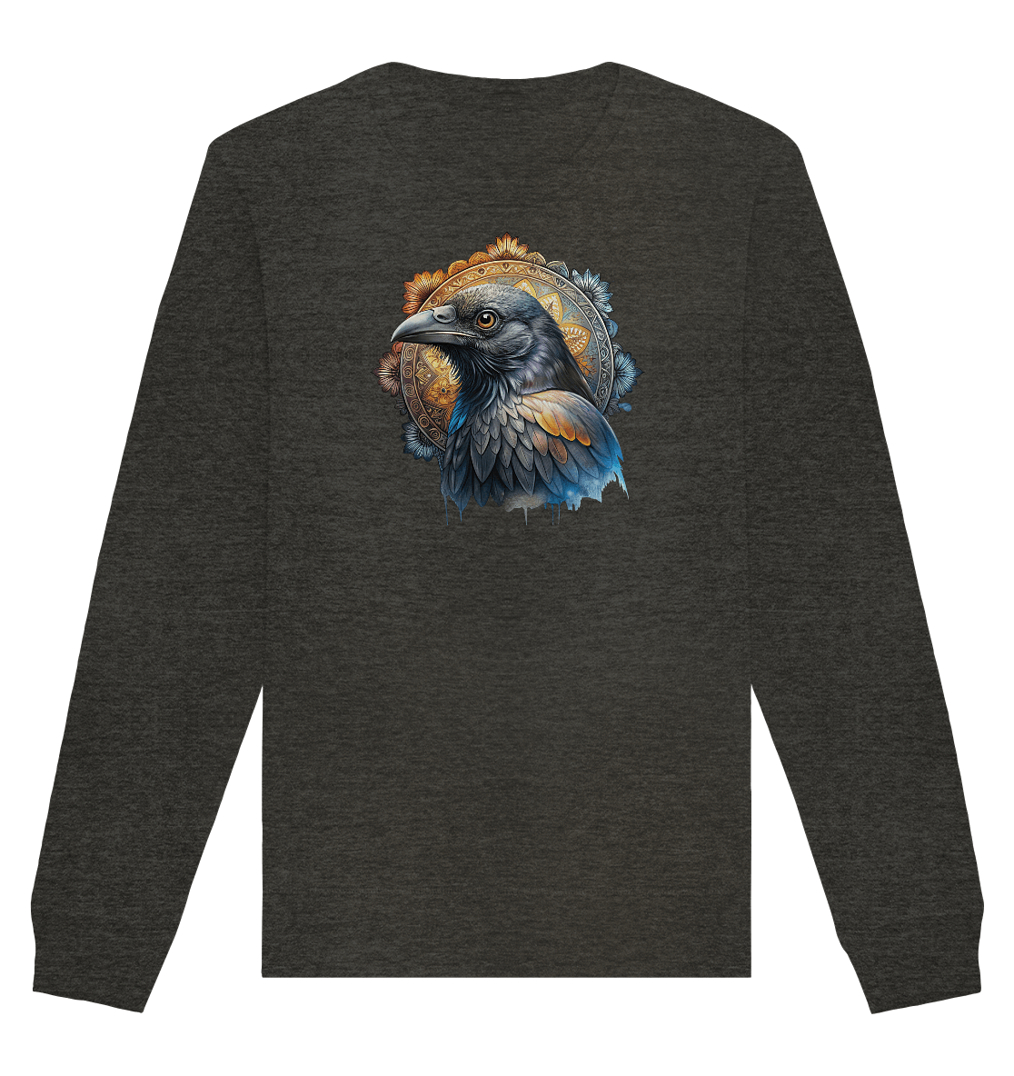 Rabe Mandala - Organic Basic Unisex Sweatshirt - ArtfulShenwyn