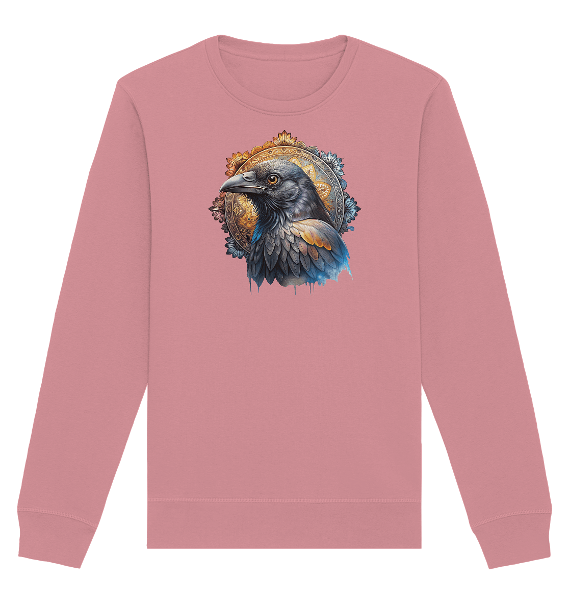 Rabe Mandala - Organic Basic Unisex Sweatshirt - ArtfulShenwyn