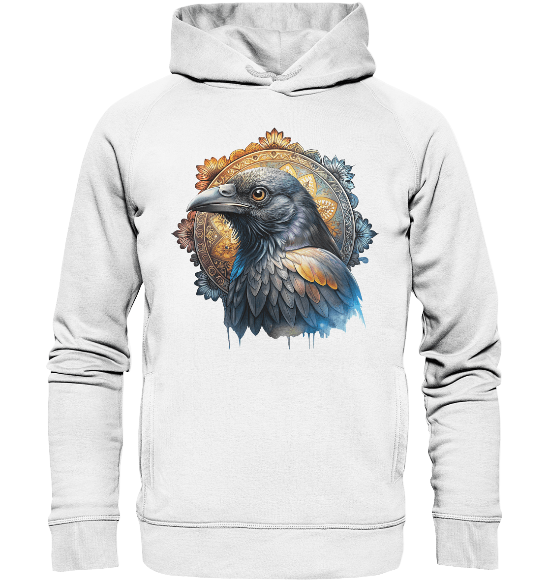 Rabe Mandala - Organic Fashion Hoodie - ArtfulShenwyn