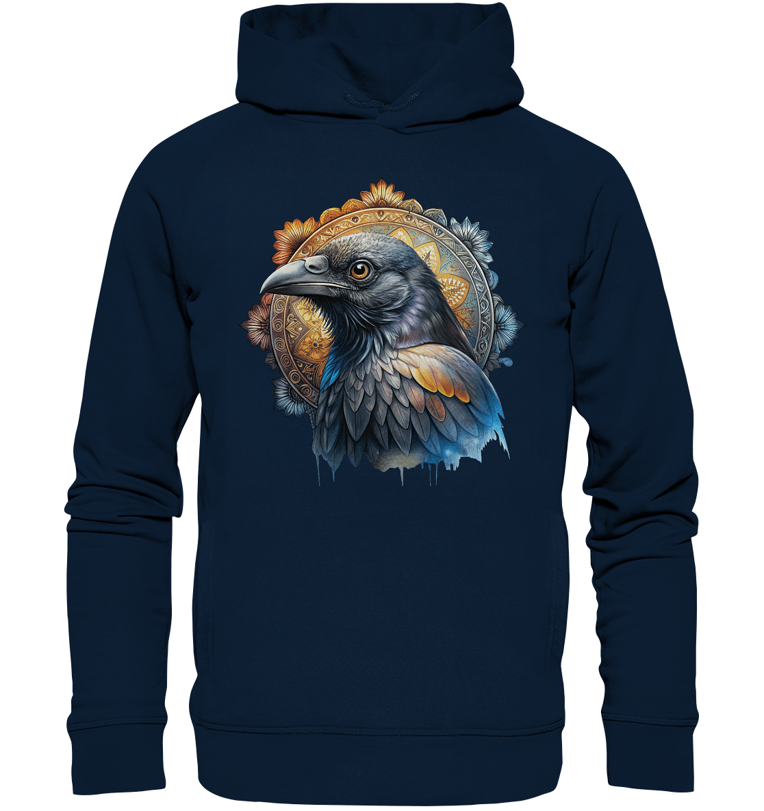 Rabe Mandala - Organic Fashion Hoodie - ArtfulShenwyn