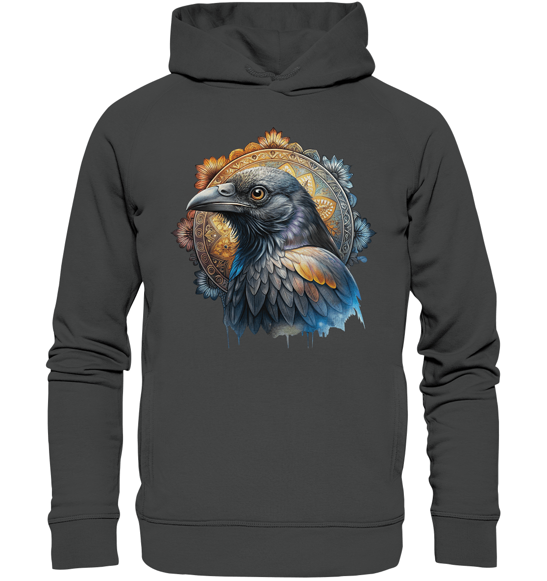 Rabe Mandala - Organic Fashion Hoodie - ArtfulShenwyn