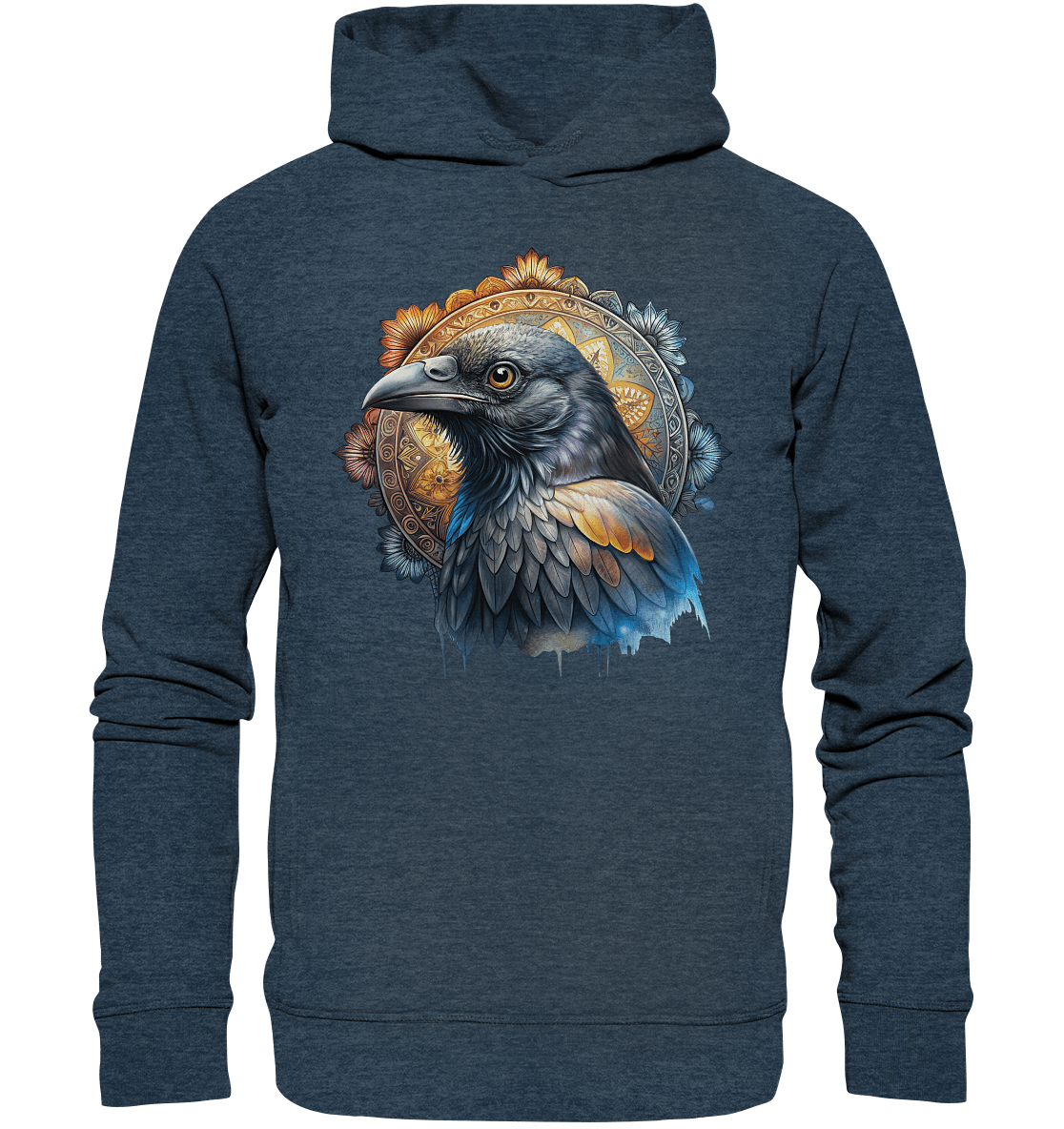 Rabe Mandala - Organic Fashion Hoodie - ArtfulShenwyn