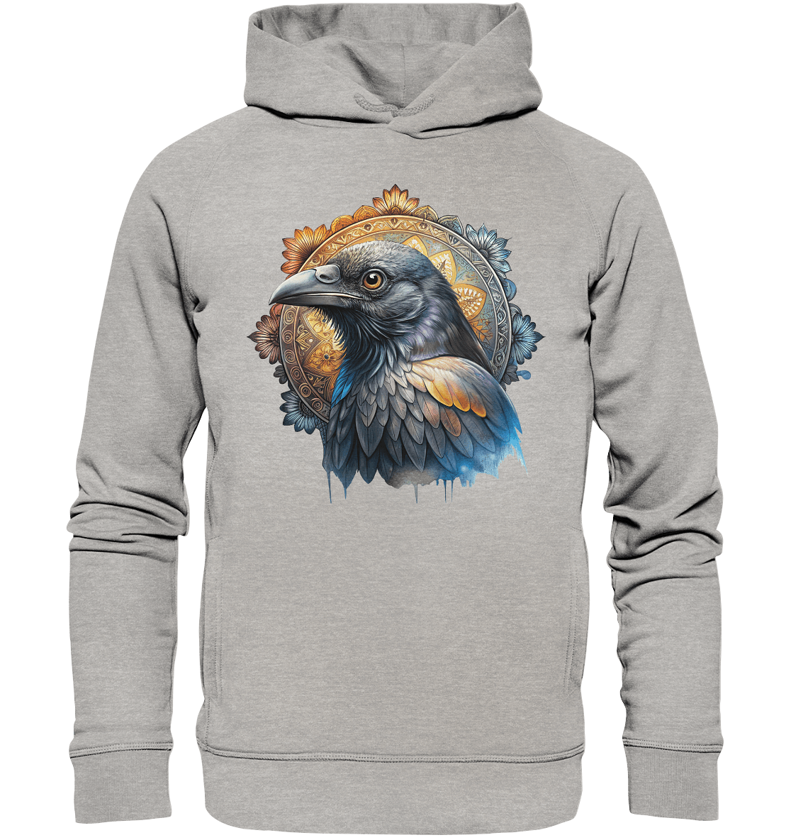 Rabe Mandala - Organic Fashion Hoodie - ArtfulShenwyn