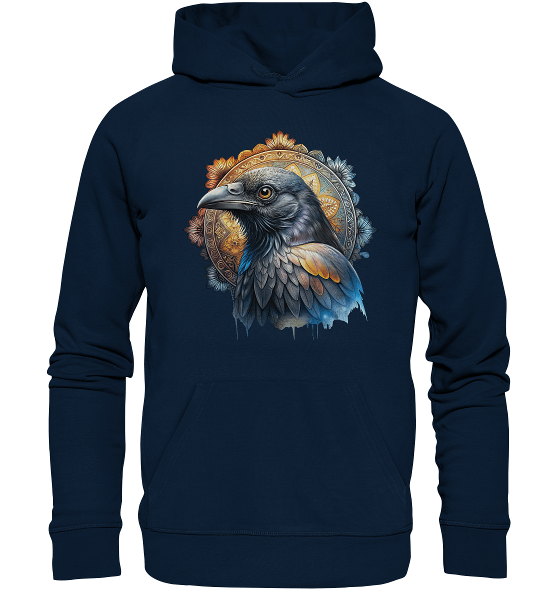 Rabe Mandala - Organic Hoodie - ArtfulShenwyn