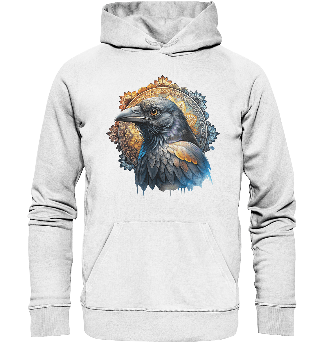 Rabe Mandala - Organic Hoodie - ArtfulShenwyn