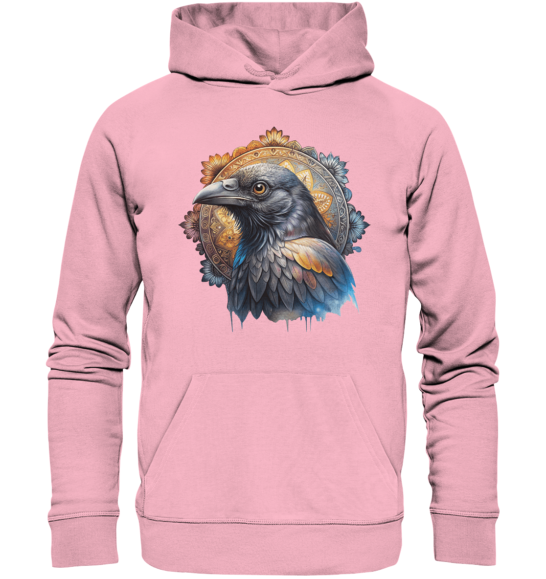 Rabe Mandala - Organic Hoodie - ArtfulShenwyn