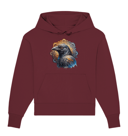 Rabe Mandala - Organic Oversize Hoodie - ArtfulShenwyn