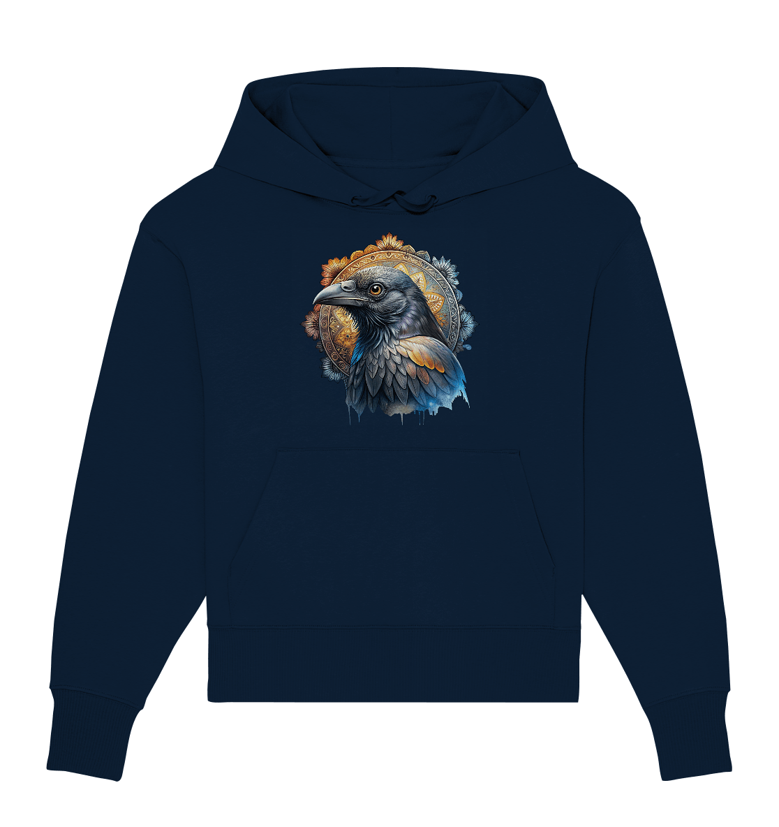 Rabe Mandala - Organic Oversize Hoodie - ArtfulShenwyn