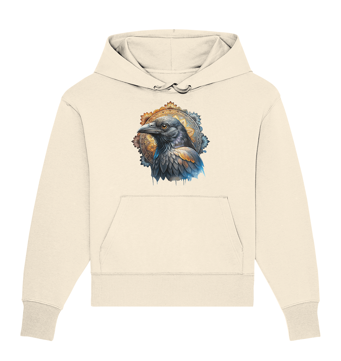 Rabe Mandala - Organic Oversize Hoodie - ArtfulShenwyn