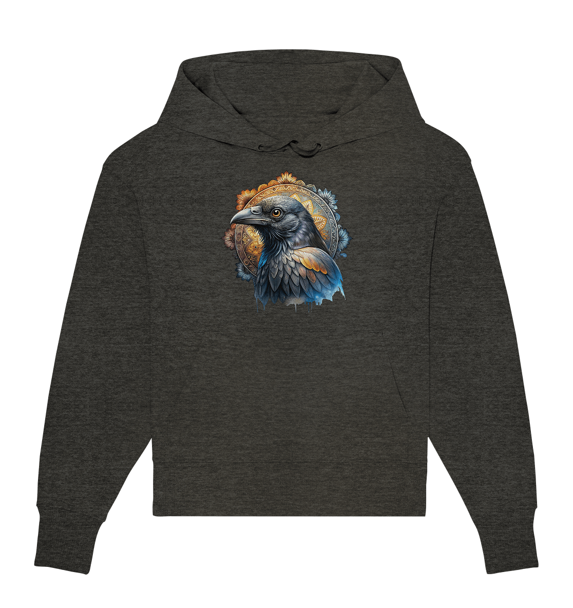 Rabe Mandala - Organic Oversize Hoodie - ArtfulShenwyn