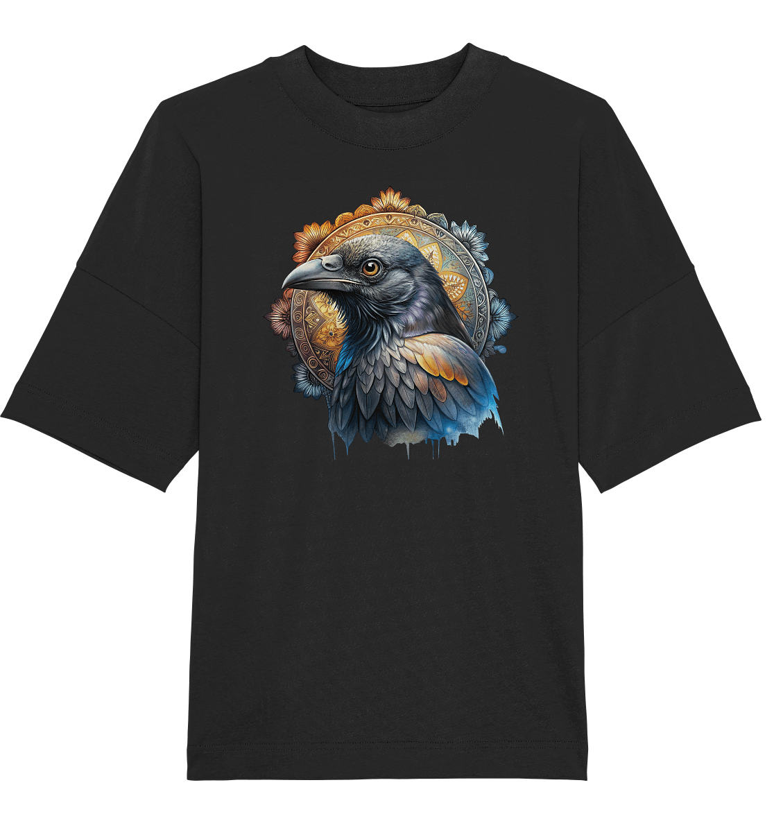 Rabe Mandala - Organic Oversize Shirt - ArtfulShenwyn