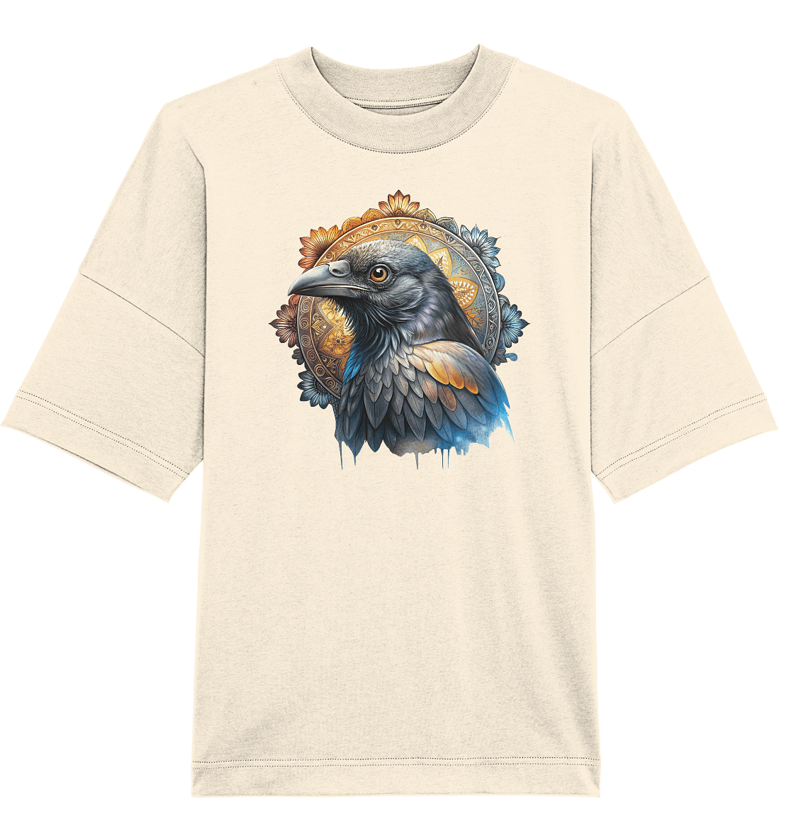 Rabe Mandala - Organic Oversize Shirt - ArtfulShenwyn