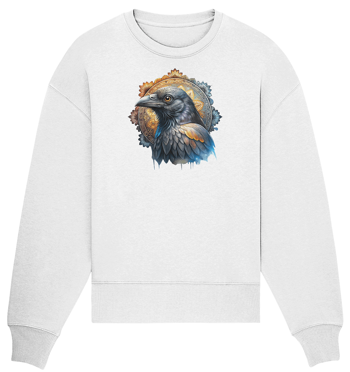 Rabe Mandala - Organic Oversize Sweatshirt - ArtfulShenwyn