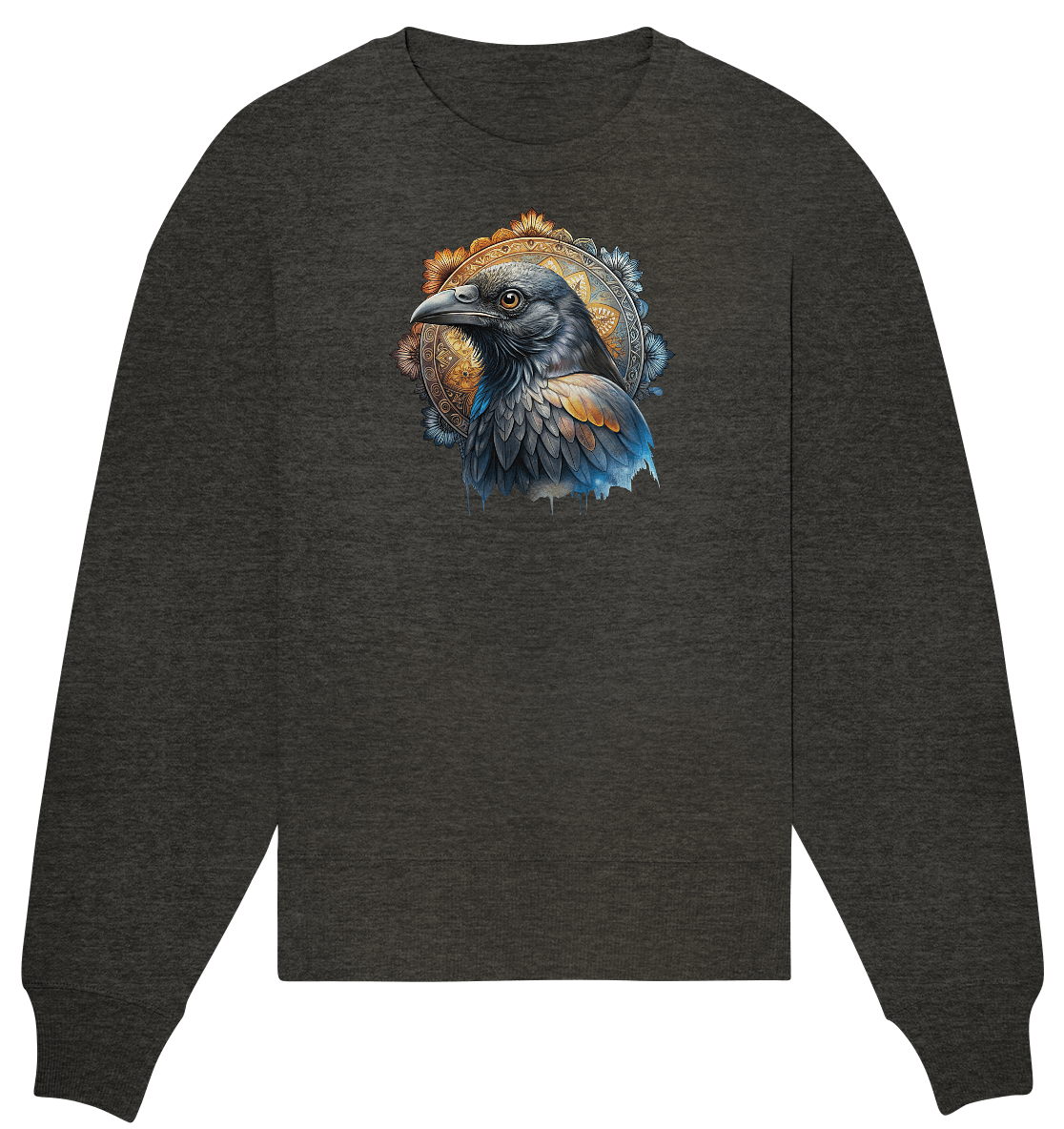 Rabe Mandala - Organic Oversize Sweatshirt - ArtfulShenwyn