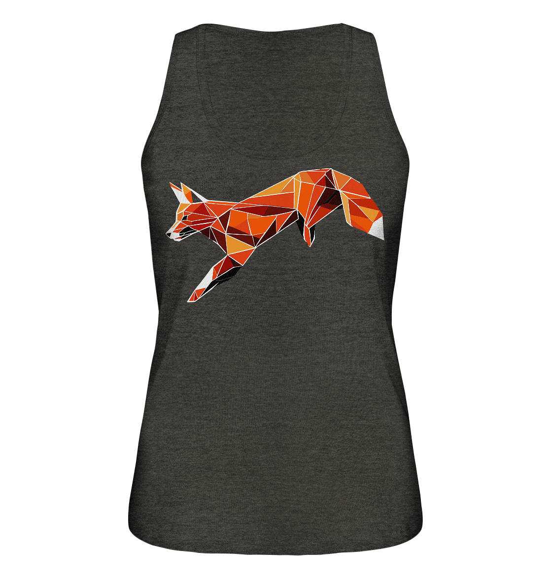 springender Fuchs - Ladies Organic Tank-Top - ArtfulShenwyn