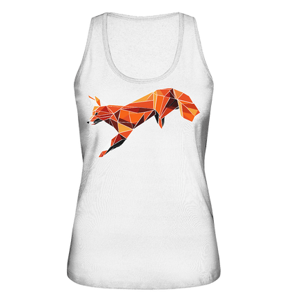 springender Fuchs - Ladies Organic Tank-Top - ArtfulShenwyn