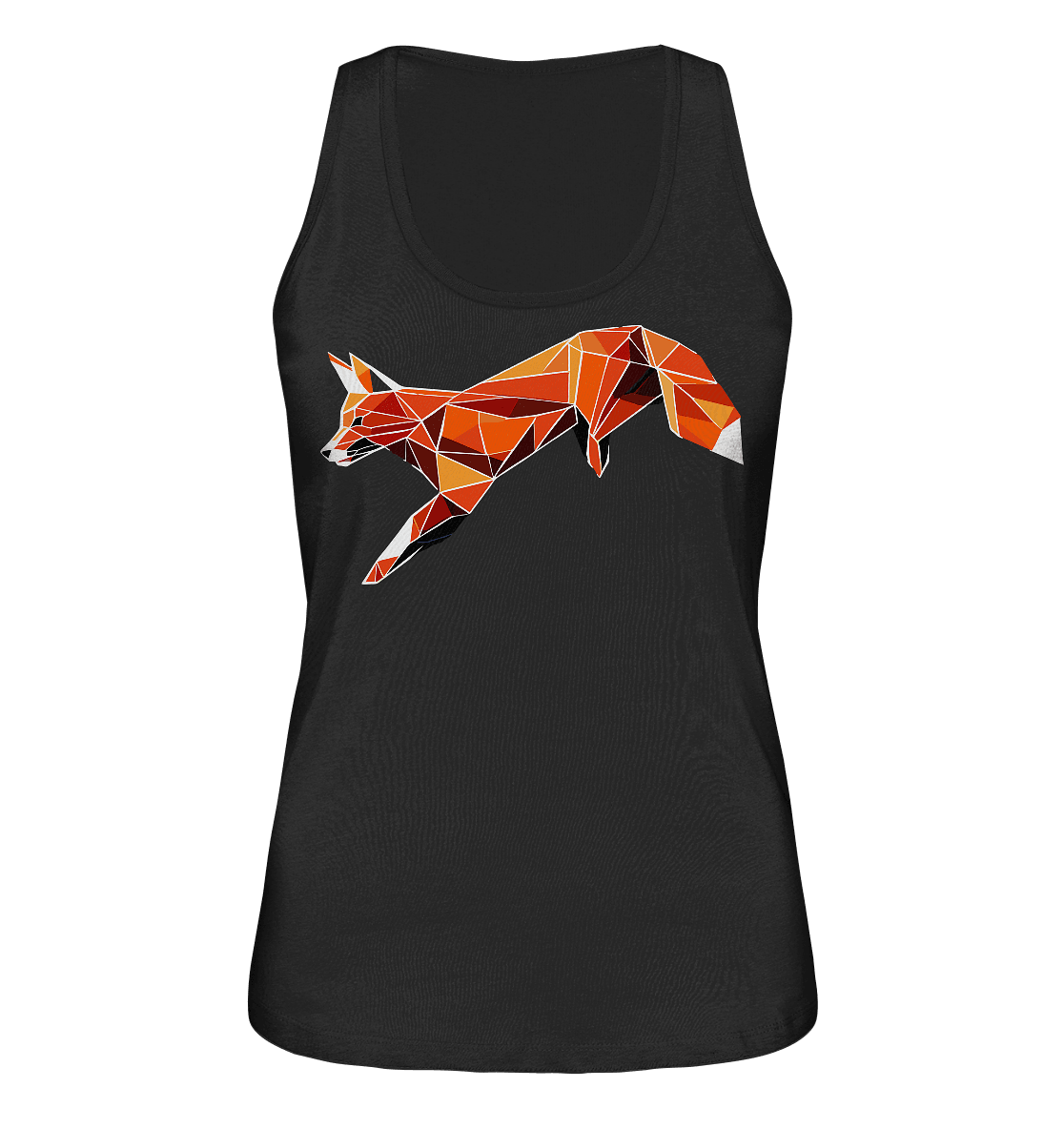 springender Fuchs - Ladies Organic Tank-Top - ArtfulShenwyn